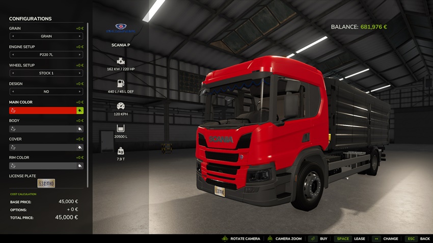 FS25 - Scania P Grain Truck