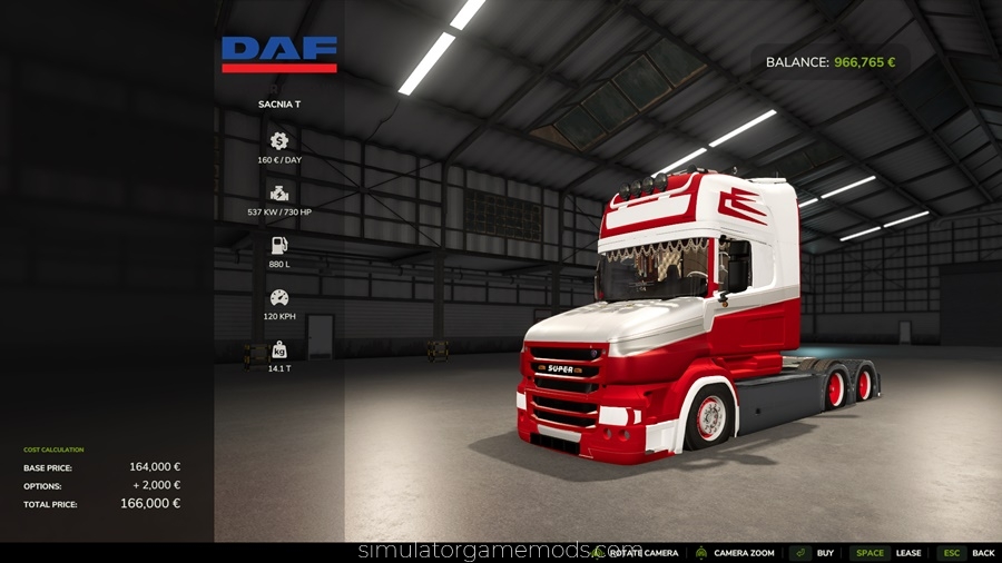 FS25 - Scania T Truck Mods