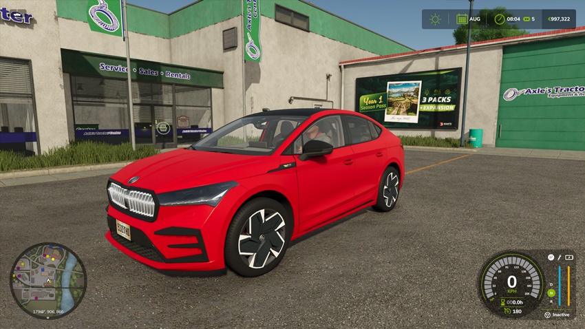 FS25 - Skoda Enyaq Coupe RS IV Plus