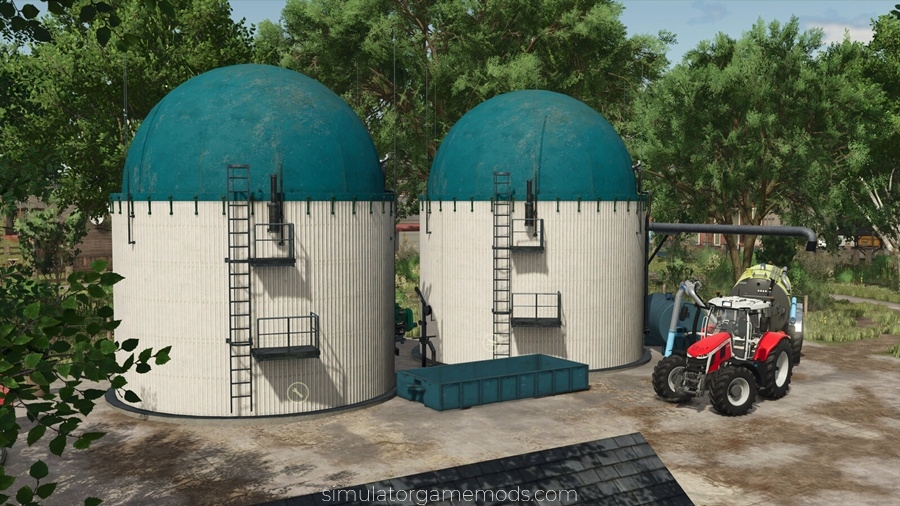 FS25 - Small Biogas Plants mod