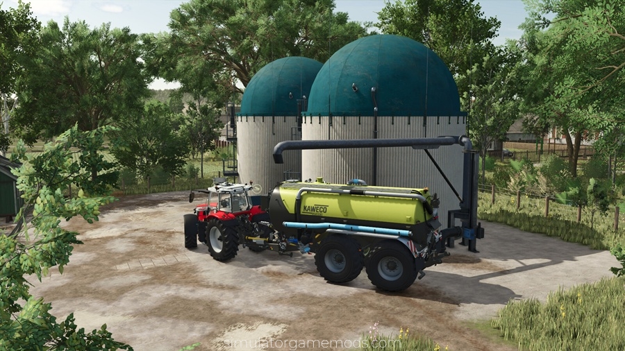 FS25 - Small Biogas Plants mod