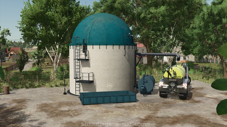 FS25 - Small Biogas Plants mod