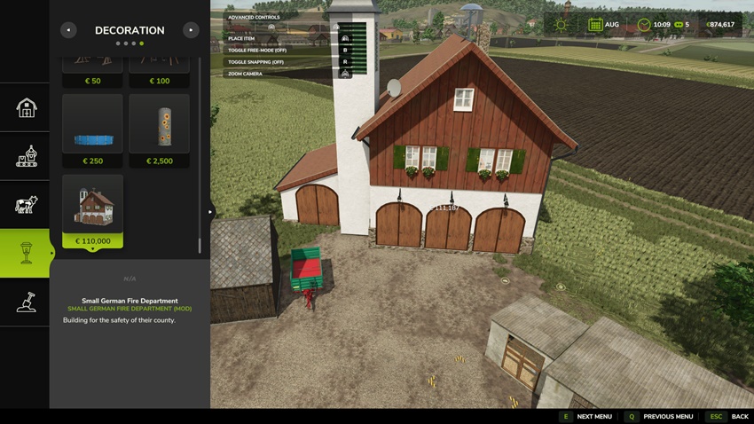 FS25 - Small German Fire Department