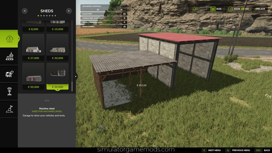 FS25 - Small Shed