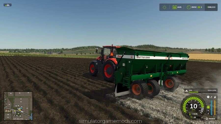 FS25 - Stara Bruttus 12000 Lime Spreader