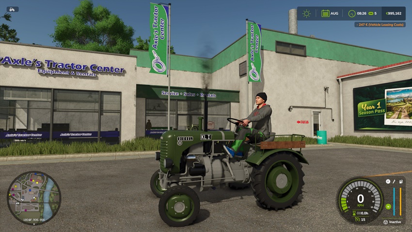 FS25 - Steyr T80 Diesel Old Tractor