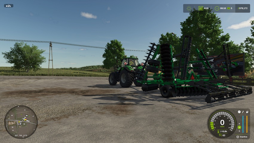FS25 - Summers DT2510 Diamond Disc Harrow