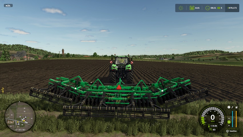 FS25 - Summers DT2510 Diamond Disc Harrow