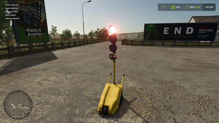 FS25 – Temporary Worksite Signal