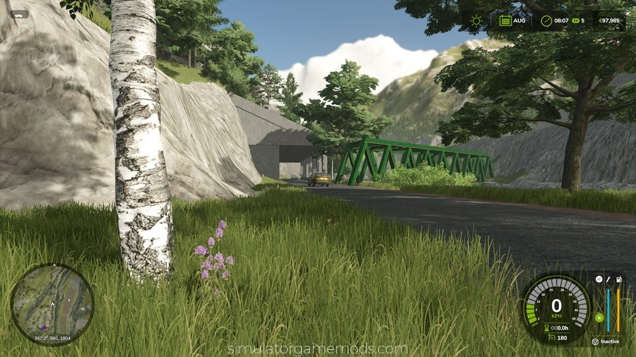 FS25 - The Alps 25 Map