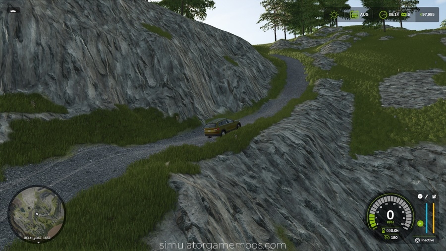 FS25 - The Alps 25 Map