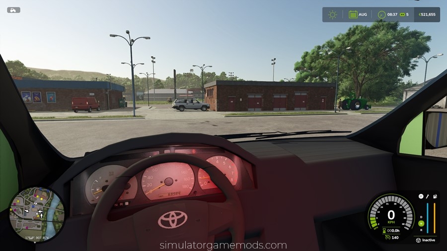 FS25 - Toyota Hiace Service truck mod
