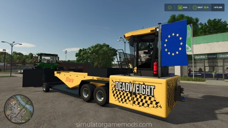 FS25 – Tractor Pulling Sled