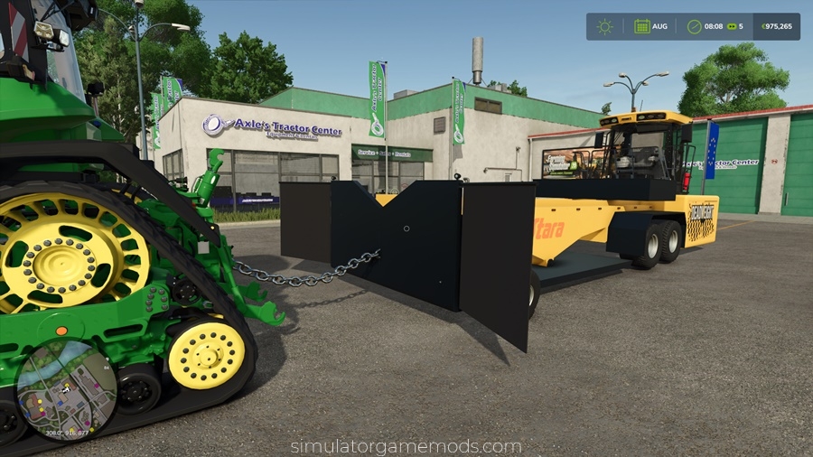 FS25 - Tractor Pulling Sled