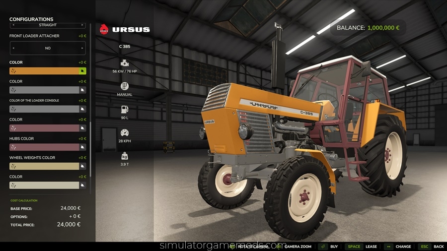 FS25 - Ursus C 385 & C 385A