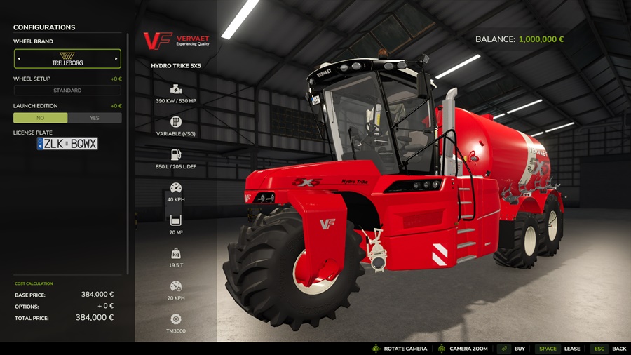 FS25 - Vervaet Hydro Trike Extended