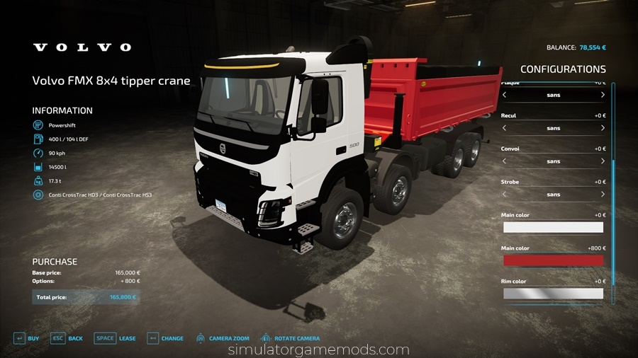 FS22 - Volvo FMX Pack
