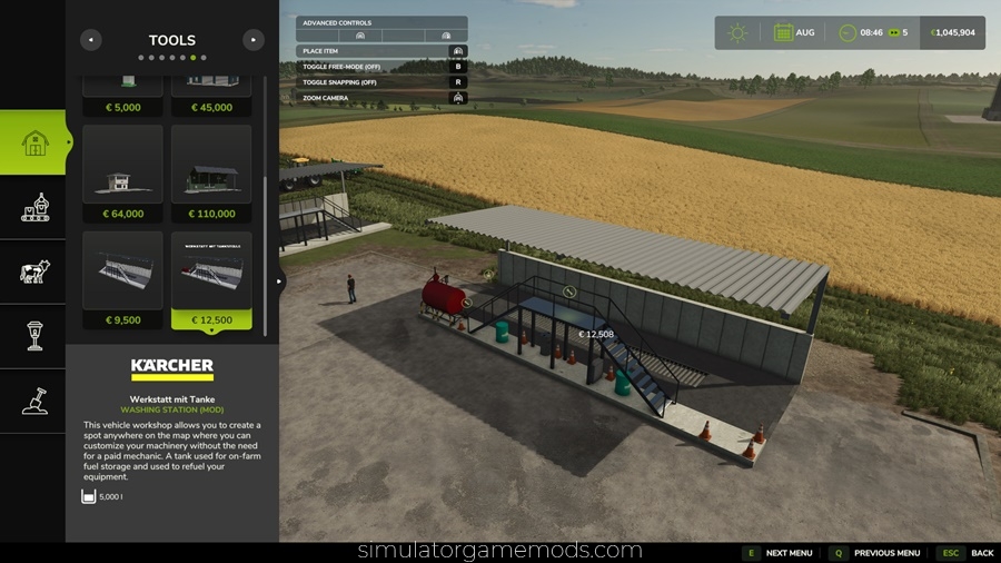 FS25 - Washing Station