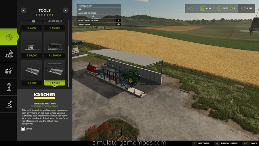FS25 - Washing Station