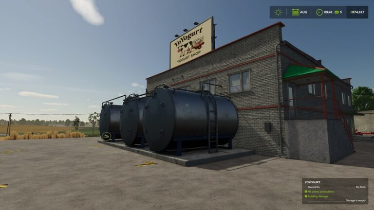 FS25 – Yogurt Shop v1.0
