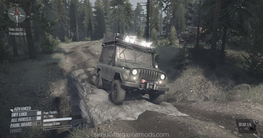 Mudrunner - 43 Rus Map