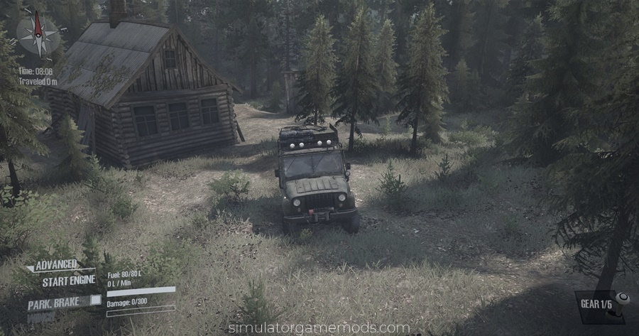 Mudrunner - 43 Rus Map