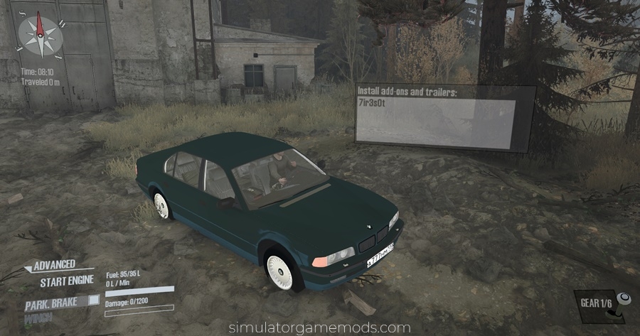 Mudrunner - BMW 750LI E38