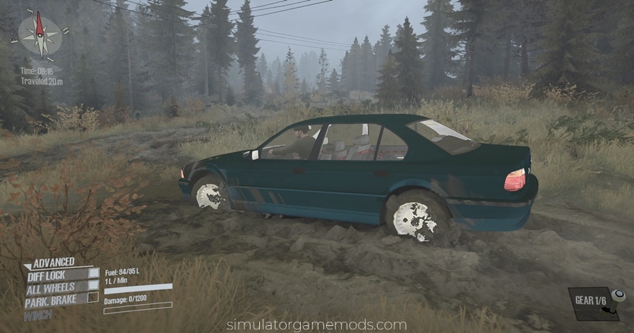 Mudrunner - BMW 750LI E38