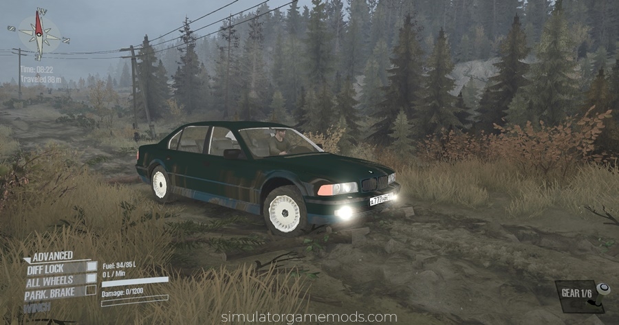 Mudrunner - BMW 750LI E38