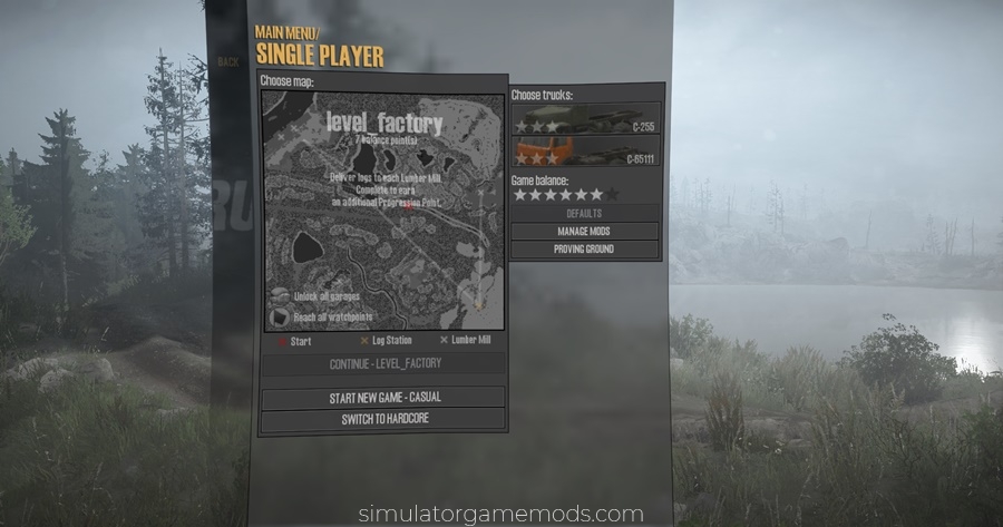 Mudrunner - Factory Map