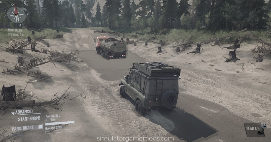 Mudrunner - Factory Map