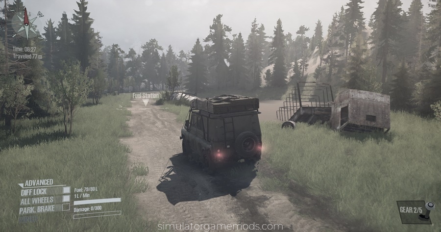 Mudrunner - Factory Map