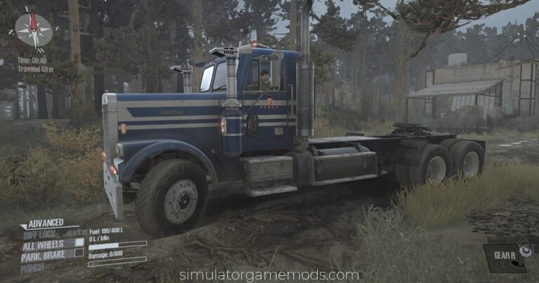 Mudrunner – Freightliner 120 FLD Truck V1.02