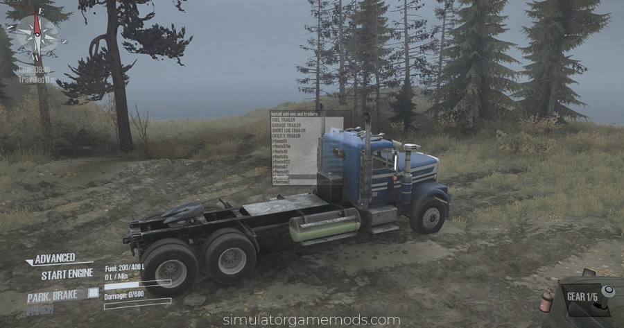 Mudrunner - Freightliner 120 FLD Truck V1.02