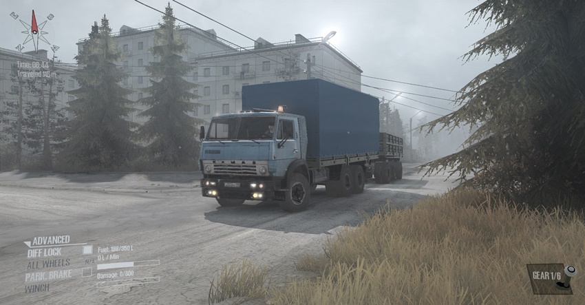 Mudrunner - Kamaz 53212 Truck