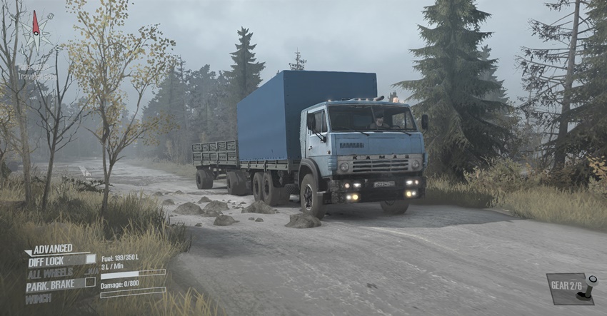 Mudrunner - Kamaz 53212 Truck