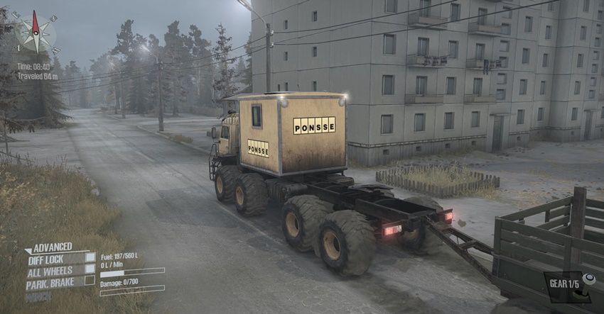 Mudrunner - Kamaz Polar Forwarder – Envelope