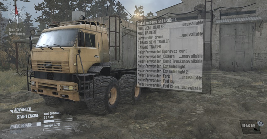 Mudrunner - Kamaz Polar Forwarder – Envelope