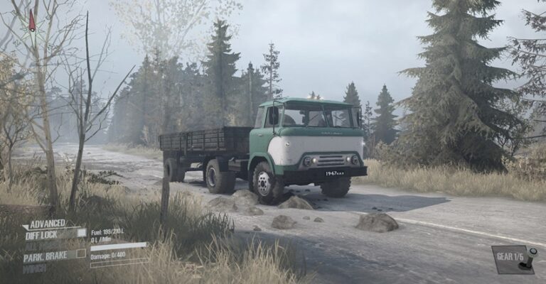 Mudrunner – Kaz 608 Truck V1.0