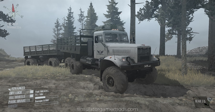 Mudrunner – KrAZ-255B Truck