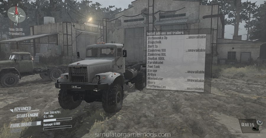 Mudrunner – KrAZ-255B Truck