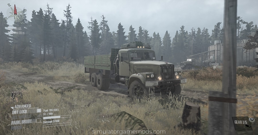 Mudrunner - KrAZ-257 Truck