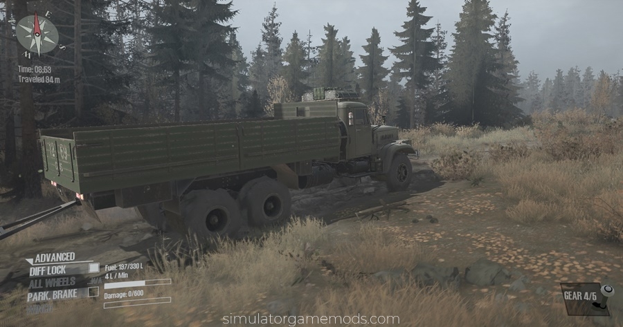 Mudrunner - KrAZ-257 Truck