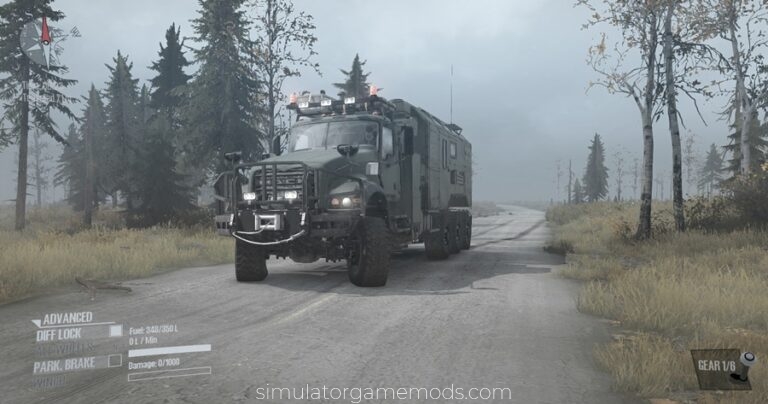 Mudrunner – Mack Defense M917 Truck V1.0