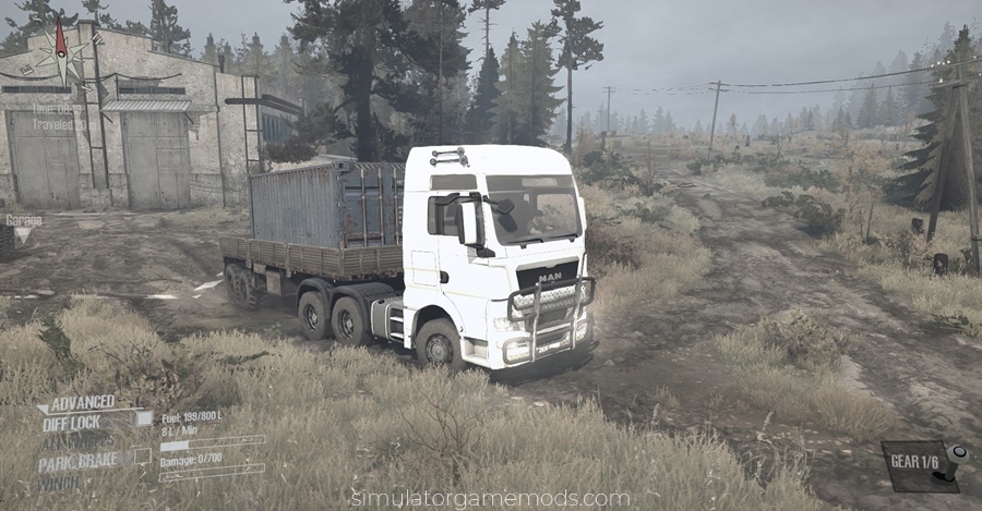 Mudrunner – Man TGX 6×2 Truck