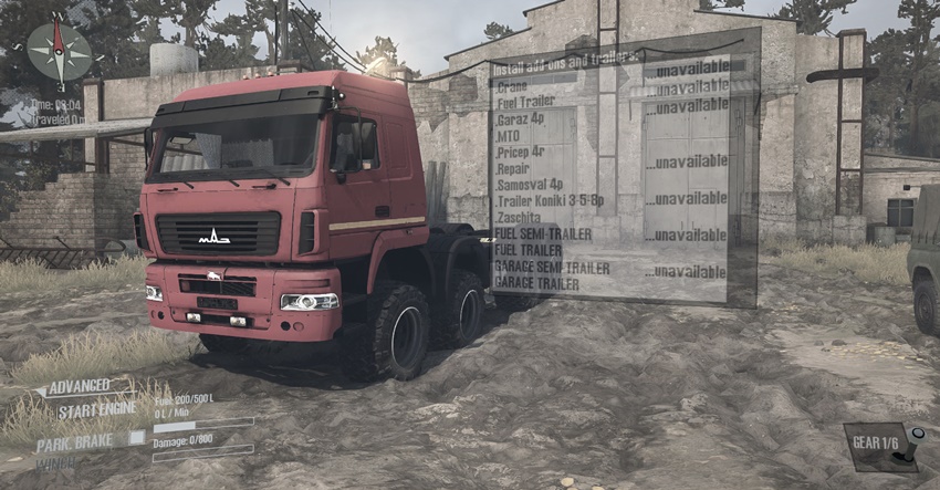 Mudrunner - MAZ-6516B9 8×8 Truck