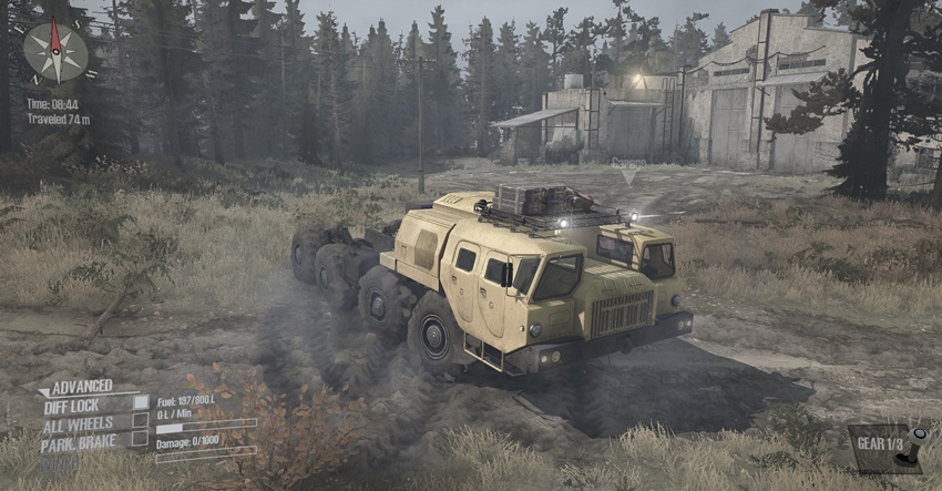 Mudrunner - Maz 7310 Scout Truck