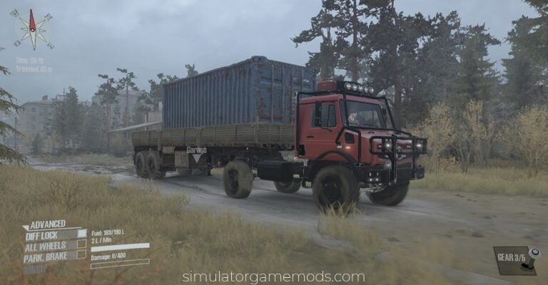 Mudrunner – Mercedes-Benz Unimog U4023 Truck V1.2