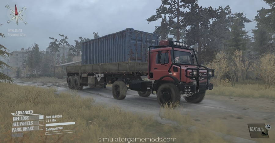 Mudrunner – Mercedes-Benz Unimog U4023 Truck