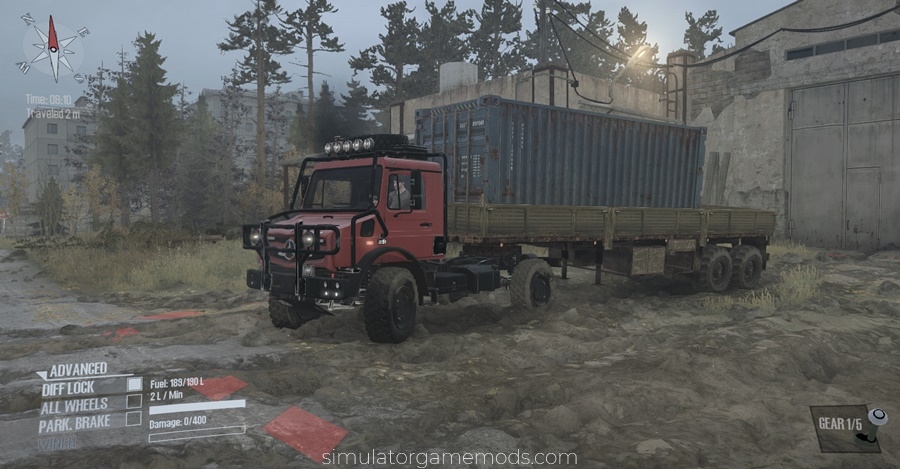 Mudrunner – Mercedes-Benz Unimog U4023 Truck